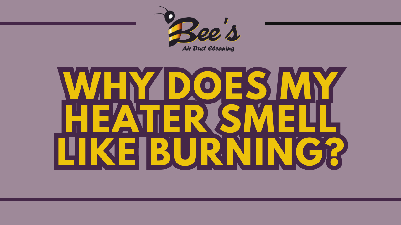 why does my heater smell like burning