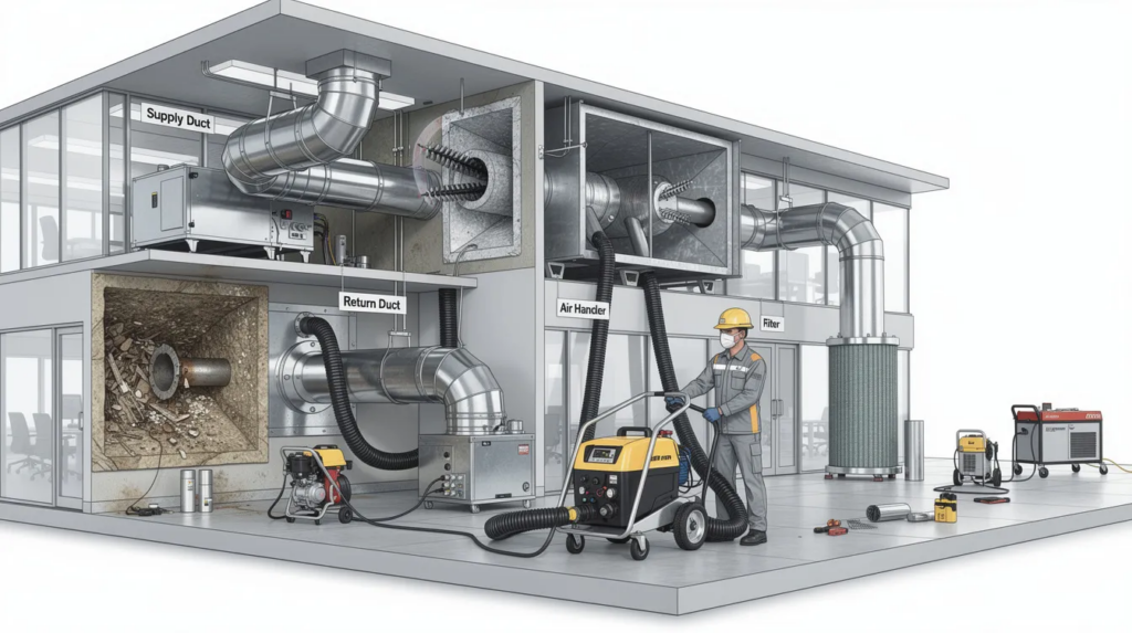 Commercial Air Duct Cleaning